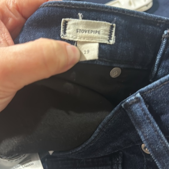 Stovepipe Jeans in Birchland wash Madewell - Picture 5 of 6